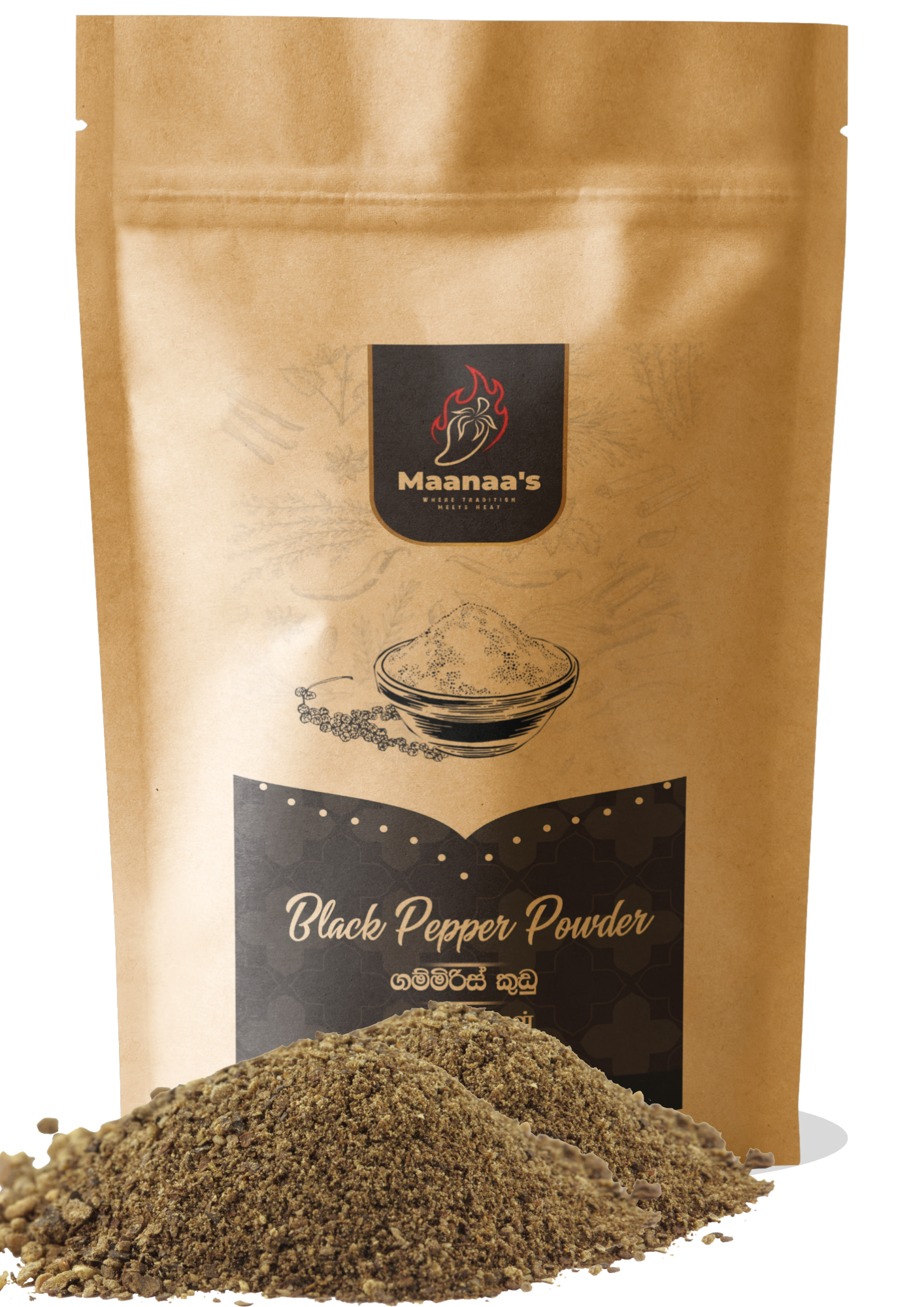 Premium Sri Lankan Black Pepper Powder